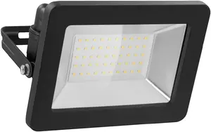 Outdoor LED Floodlight GOOBAY 50 W, IP65, 230 V, aluminium housing, 185×70×165 mm
