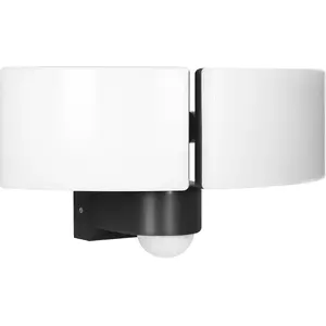 Outdoor double LED floodlight ORNO AD-NL-6603BLR4 with motion sensor