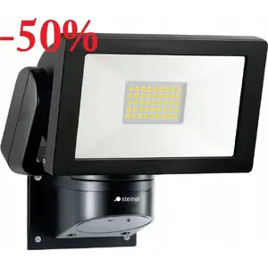 LED floodlight Steinel LS 300 30.6W black — without sensor