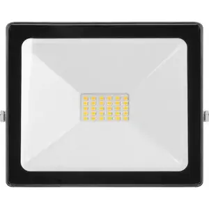 LED Floodlight ORNO ALLED 20W, 1600 lm, IP65, 4000K, aluminum and glass