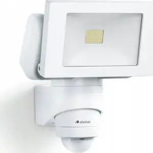 Floodlight Steinel LED 14.7W FL 1400 LED White – compact exterior LED floodlight, 14.7 W