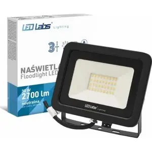 Прожектор LED V-tac 30W 2550 лм 4000K IP65 нейтральный белый черный с 3-летней гарантией