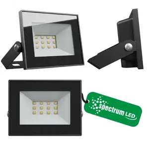 Floodlight Wojnarowscy NOCTIS LUX 4 10W 230V IP65 Neutral White 94x78x24 mm Black