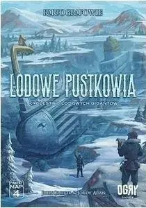 Galda spēle Ogry Games Kartografowie: Lodowe Pustkowia — stratēģiskā karšu zīmēšanas spēle