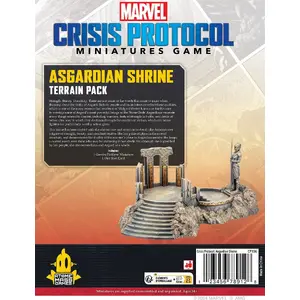 Настольная игра Atomic Mass Games Marvel: Crisis Protocol — Асгардианский храм, набор сценария/модели местности