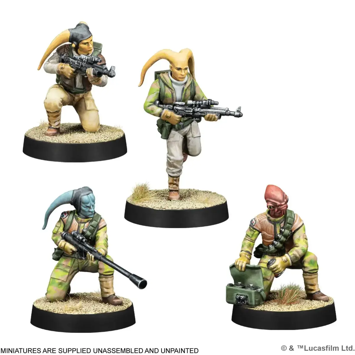 Figūriņa Atomic Mass Games Rebel Commandos — Star Wars: Legion Photo 4
