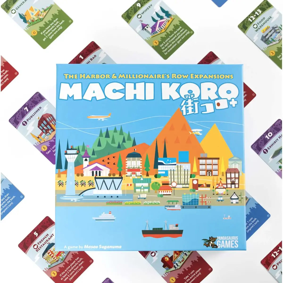 Pandasaurus Machi Koro: 5th Anniversary Expansions board game Photo 2