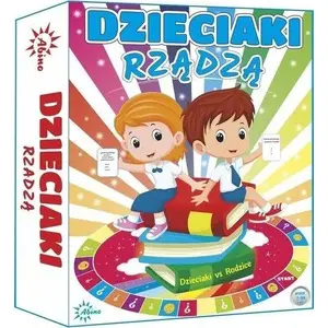 Board Game Abino Gra planszowa Dzieciaki rządzą – family party game by Abino