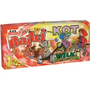Board game Fan Games Kot w butach Wilk 2w1 – two-in-one family game set