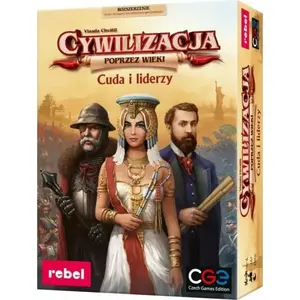 Board Game Expansion Rebel — Cywilizacja: Poprzez wieki — Cuda i liderzy (expansion)