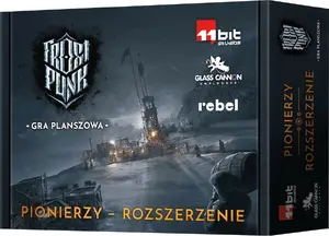 Galda spēle Glass Cannon Unplugged Frostpunk: Pionierzy — kooperatīvs stratēģijas paplašinājums
