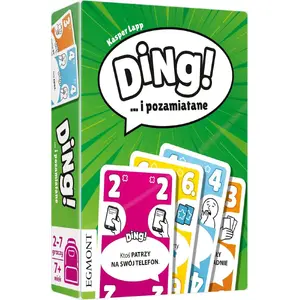 Настольная игра Egmont Gra DING!... i pozamiatane — игровая вечеринная игра от Egmont