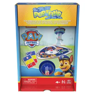 Board game Spinmaster PAW Patrol Pop & Find — family game, recommended age 4+
