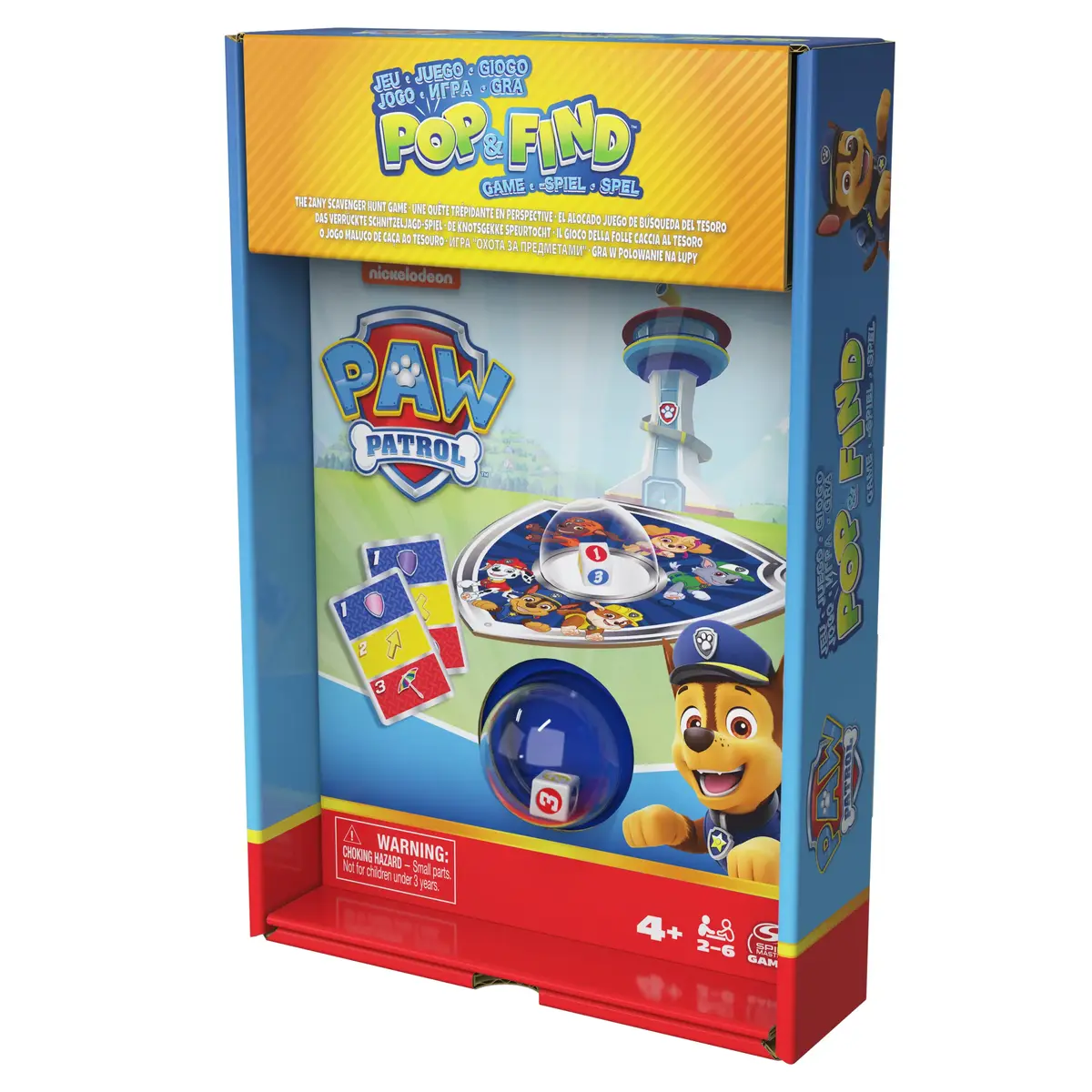 Spinmaster PAW Patrol Pop & Find — настольная игра Photo 5
