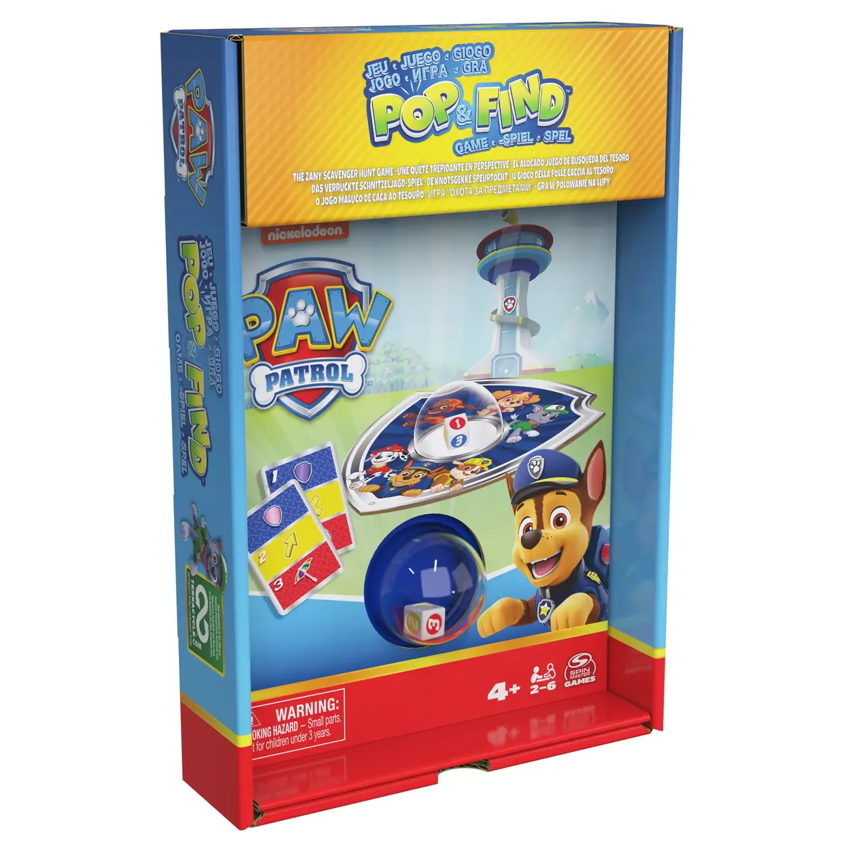 Spinmaster PAW Patrol Pop & Find — настольная игра Photo 6