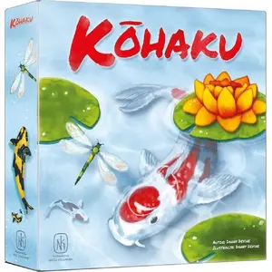 Galda spēle Nasza Księgarnia Kohaku — ģimenes stratēģijas spēle, 2–6 spēlētāji