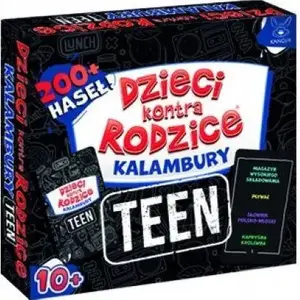 Galda spēle Kangur Dzieci kontra Rodzice. Kalambury TEEN 41510 – charades spēle ģimenēm un pusaudžiem