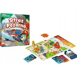 Board Game TREFL 'Straż Pożarna Rodzina Treflików' – family fire brigade game, MPN 02814 TR