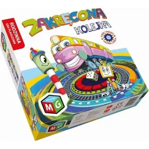 Board game Multigra Zakręcona kolejka by Multigra MG1560 – family tabletop game