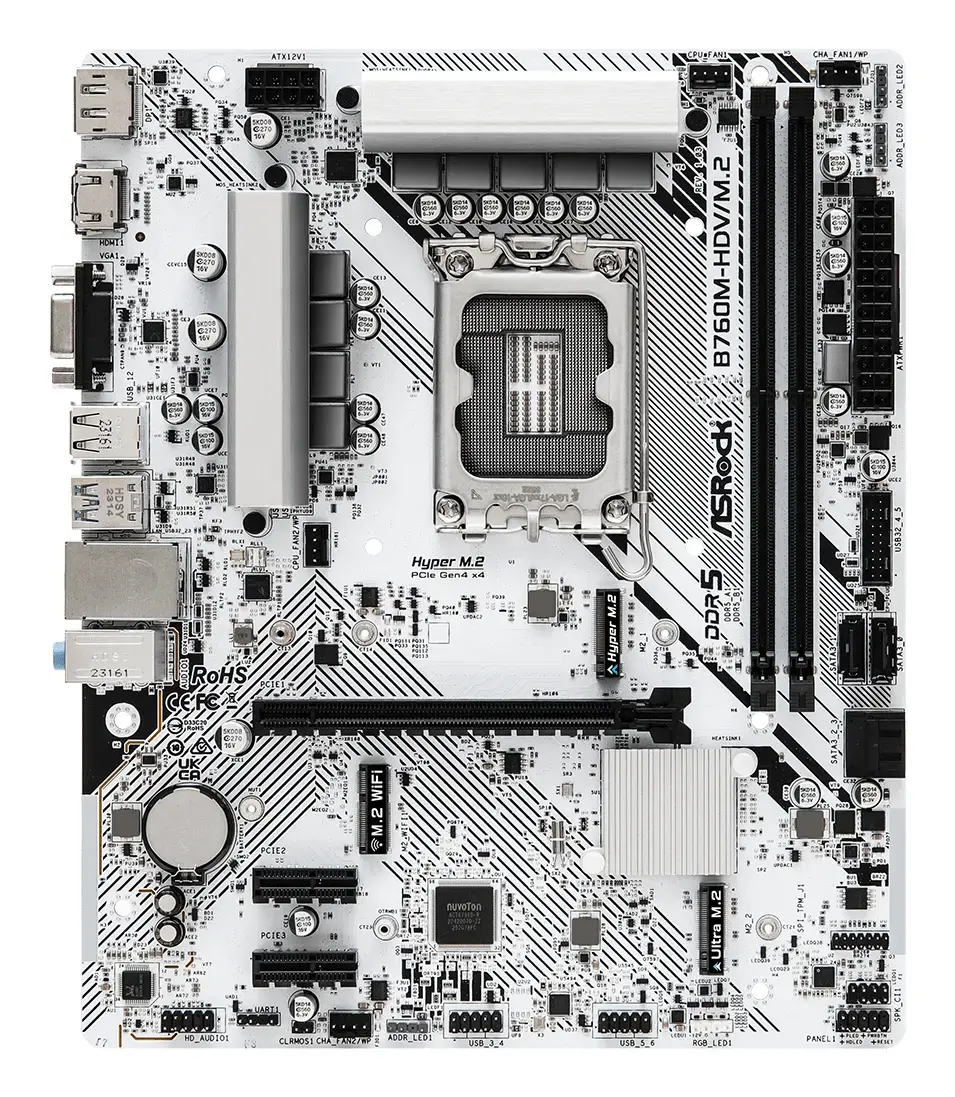 Материнская плата PALIT Asrock B760M-HDV/M.2 Photo 2