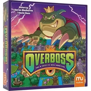 Board game Muduko Overboss — party strategy tabletop game by Muduko
