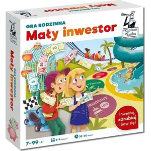 Board game Edgard Kapitan Nauka — Mały inwestor (educational family game)