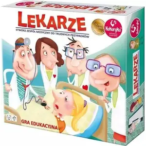 Настольная игра Kukuryku Gra planszowa Lekarze – Kukuryku, модель 342865 (семейная игра)