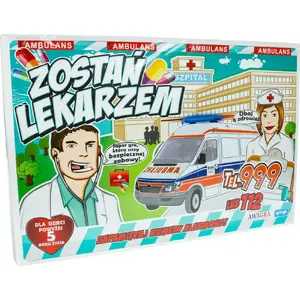 Board game Artyk — 'Zostań lekarzem' (educational medical role-play)