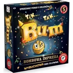 Настольная игра Piatnik Tik Tak Bum — словесно-активная вечеринка, командная семейная игра (MPN 359527)