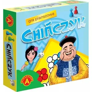 Galda spēle Alexander Chińczyk mikro — klasiskā Ludo, kompaktā izdevuma