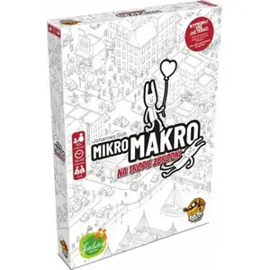 Board Game Lucky Duck Games MikroMakro: Na Tropie Zbrodni – cooperative deduction game, investigation scenarios