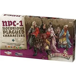 Board Game Expansion Portal Games NPC-1 Notorious Plagued Characters — Zombicide compatible
