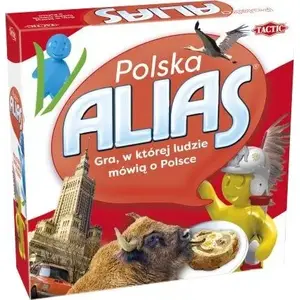 Board game TACTIC Tactic Gra planszowa Alias Polska – party word-guessing game, Polish edition