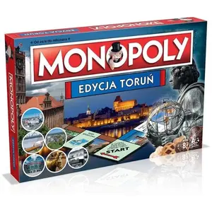 Board game Winning Moves Monopoly Toruń edition – themed Monopoly board game