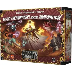 Board Game Expansion Portal Games Massive Darkness 2: Monks and Necromancers vs Eminence (expansion pack)