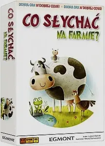Книга Egmont Co słychać na farmie — обучающая, польский, твердый переплет, 125×195 мм, 150 г, FSC