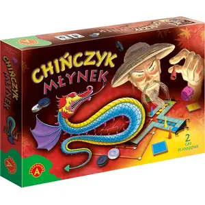 Настольная игра Alexander Chińczyk – Młynek (классические семейные игры)