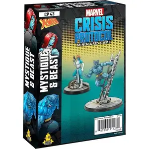 Board Game Expansion Atomic Mass Games Marvel: Crisis Protocol — Beast & Mystique