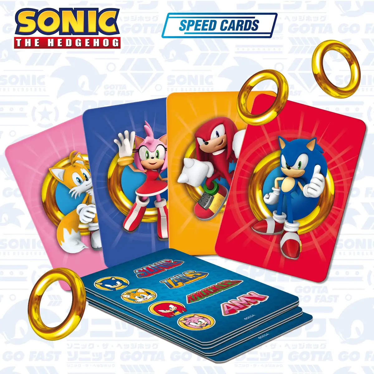 Карточная игра Lisciani Sonic Speed Cards Photo 2