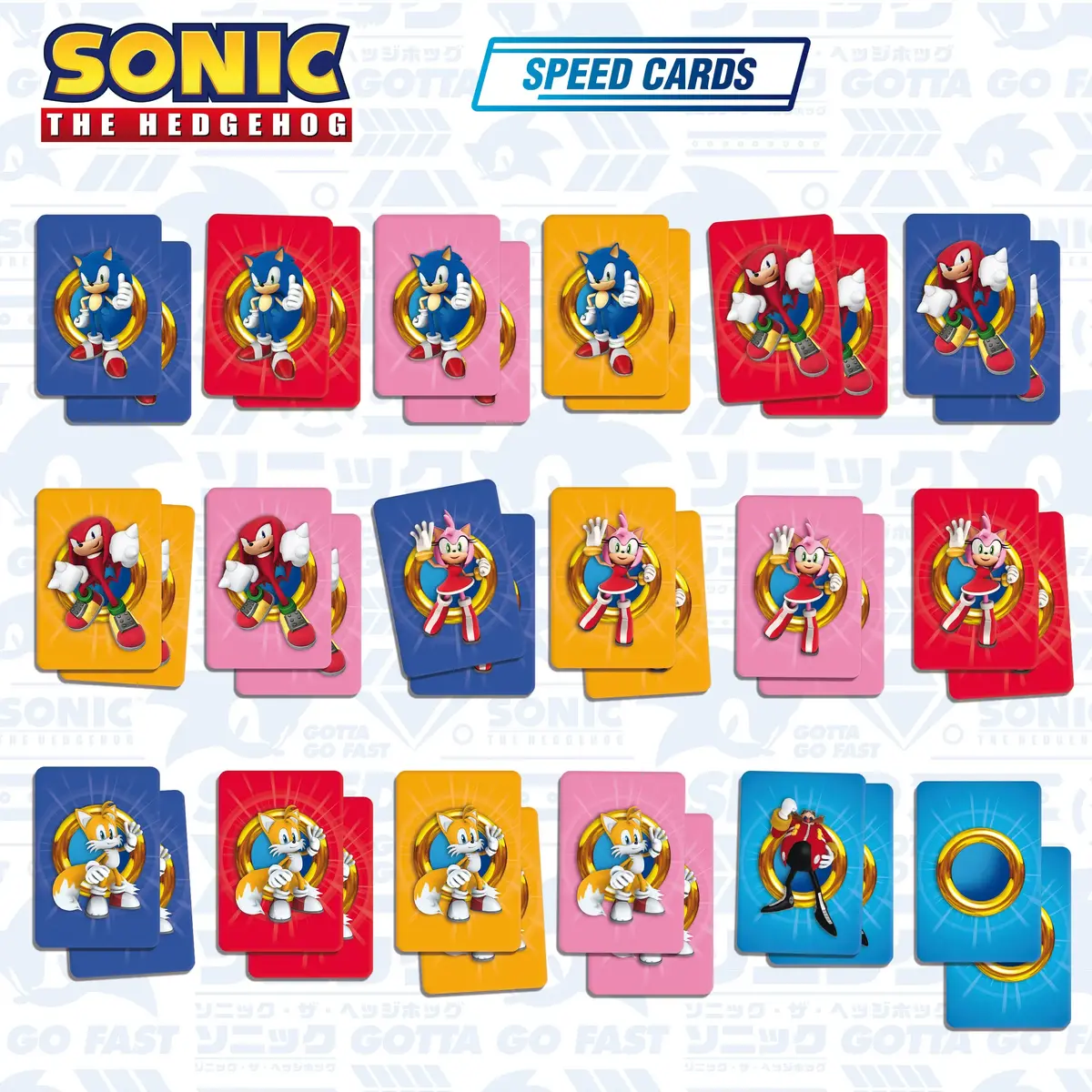 Карточная игра Lisciani Sonic Speed Cards Photo 3