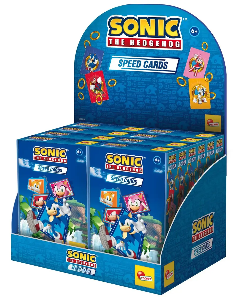 Карточная игра Lisciani Sonic Speed Cards Photo 5