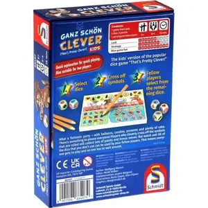 Galda spēle schmidt spiele — Psia kostka (Ganz Schon Clever Kids) kauliņu un pierakstu ģimenes spēle