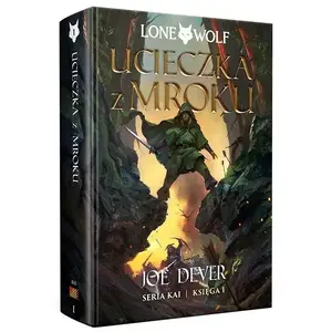 Настольная игра Black Monk — Lone Wolf 1: Ucieczka z mroku (польское издание) — сюжетная приключенческая игра, книжный сценарий