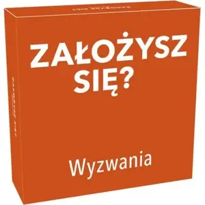Настольная игра TACTIC 'Gra planszowa Założysz się? Wyzwania' — игра с заданиями для вечеринок и семьи