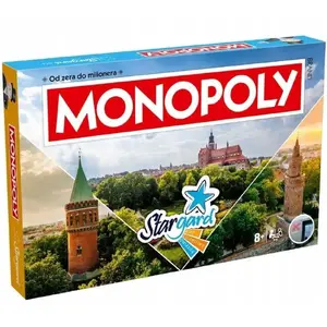 Настольная игра winning moves Monopoly Stargard, городская тематическая версия