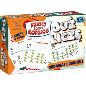 Board game Kangur Dzieci kontra Rodzice — for ages 5–6