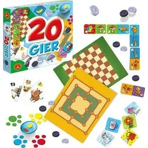 Набор настольных игр Alexander 20 игр — семейная коллекция (026359)