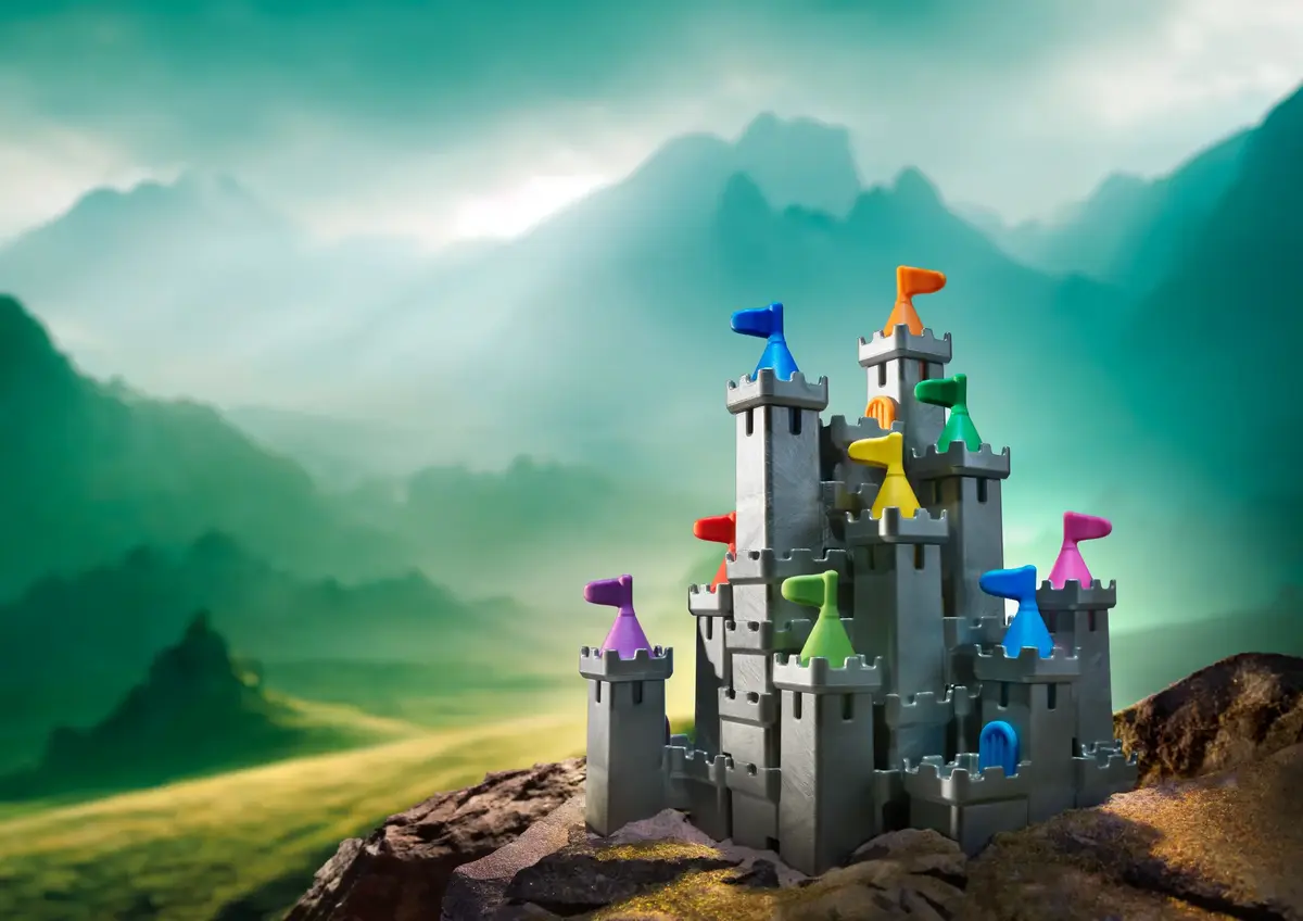 Lock puzzle Tower Stacks — IUVI Games Photo 4
