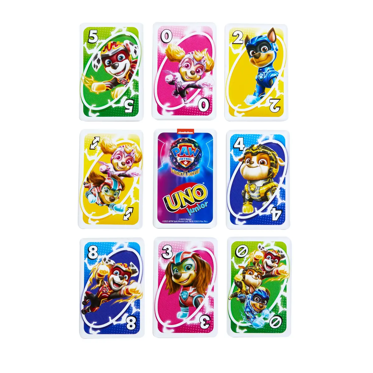 MATTEL UNO Junior Paw Patrol: The Mighty Movie — Card Game Photo 5