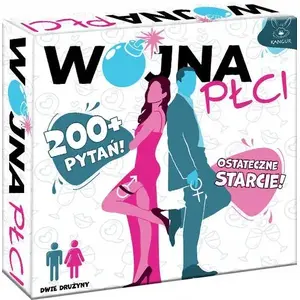 Настольная игра Kangur Wojna Płci 41626 — вечеринная игра от Kangur, карточно-полевая
